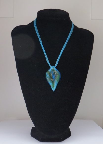 Amulet Murano Glass Necklace in Blue