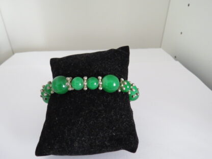 Chrysoprase Stone Bracelet in Green