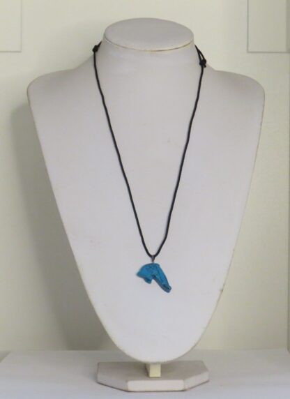 Turquoise Dolphin Short Necklace - Image 2