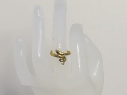 Snake Gold Colored Ring