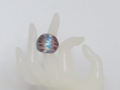 Purple/Blue Murano Glass Ring