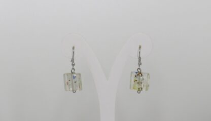 Square Murano Glass Earrings in Colors - Image 2