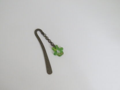 Teddy Bear Book Marker in Green