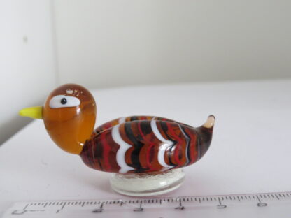 Brown Duck Statue in Murano Glass - Image 3