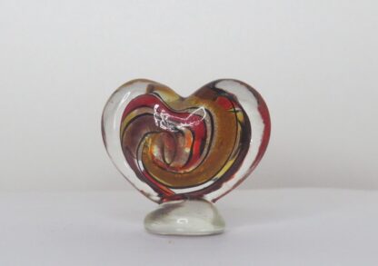 Heart Statue in Murano Glass