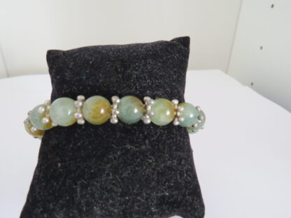 Prehnite Stone Bracelet in Green