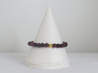 Purple Agate Bracelet